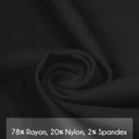 Black & Black & Black 7 3 Pack Boy's Stretch Slim Fit School Uniform Chino Pants